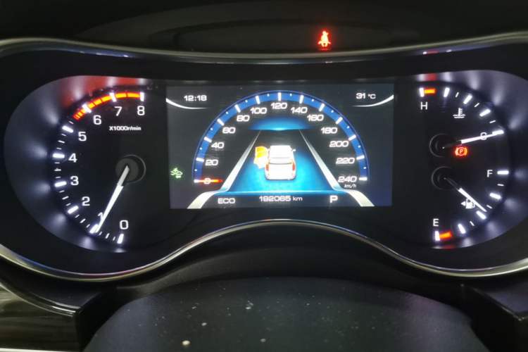 Used Haval H9 2017 2.0T Gasoline 4x4 Luxury 7-Seater Instrument Cluster