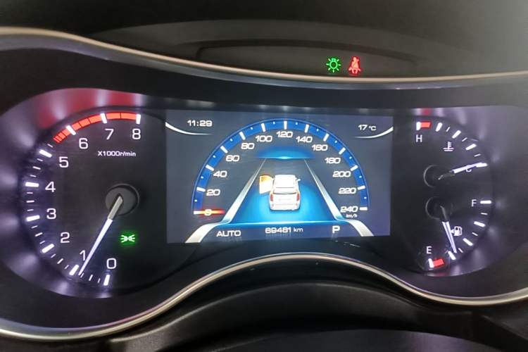Used Haval H9 2017 2.0T Gasoline 4x4 Luxury 7-Seater Instrument Cluster