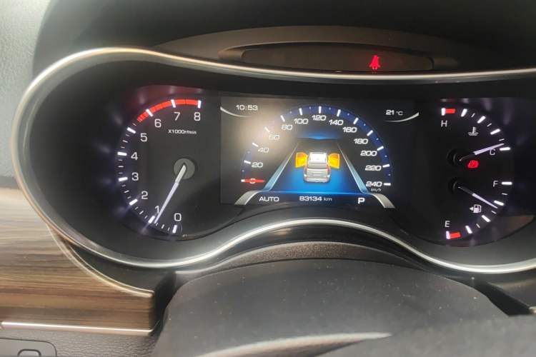 Used Haval H9 2017 2.0T Gasoline 4x4 Luxury 7-Seater Instrument Cluster