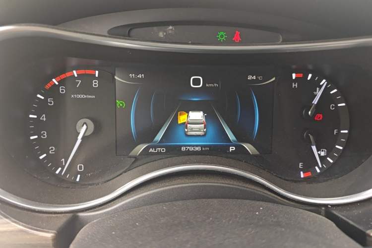 Used Haval H9 2017 2.0T Gasoline 4x4 Luxury 7-Seater Instrument Cluster