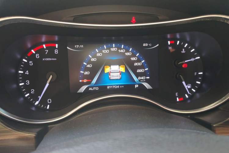 Used Haval H9 2017 2.0T Gasoline 4x4 Luxury 7-Seater Instrument Cluster