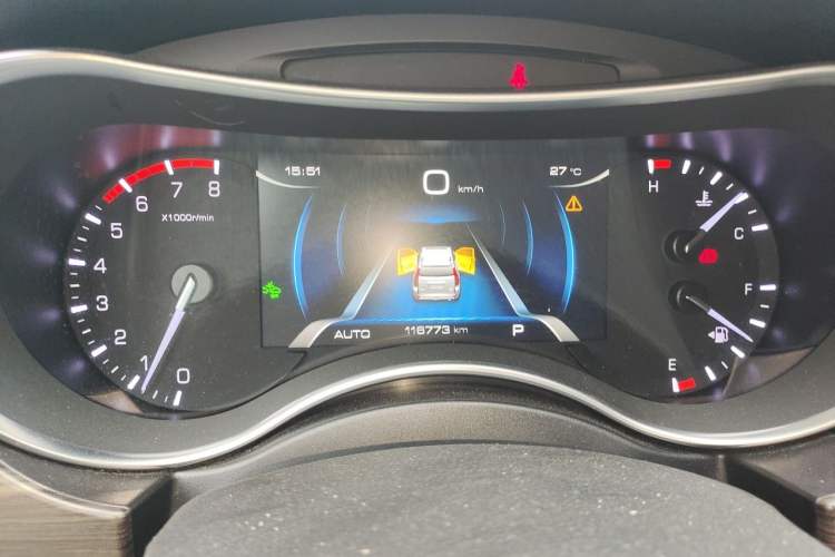 Used Haval H9 2017 2.0T Gasoline 4x4 Premium 5-Seater Instrument Cluster