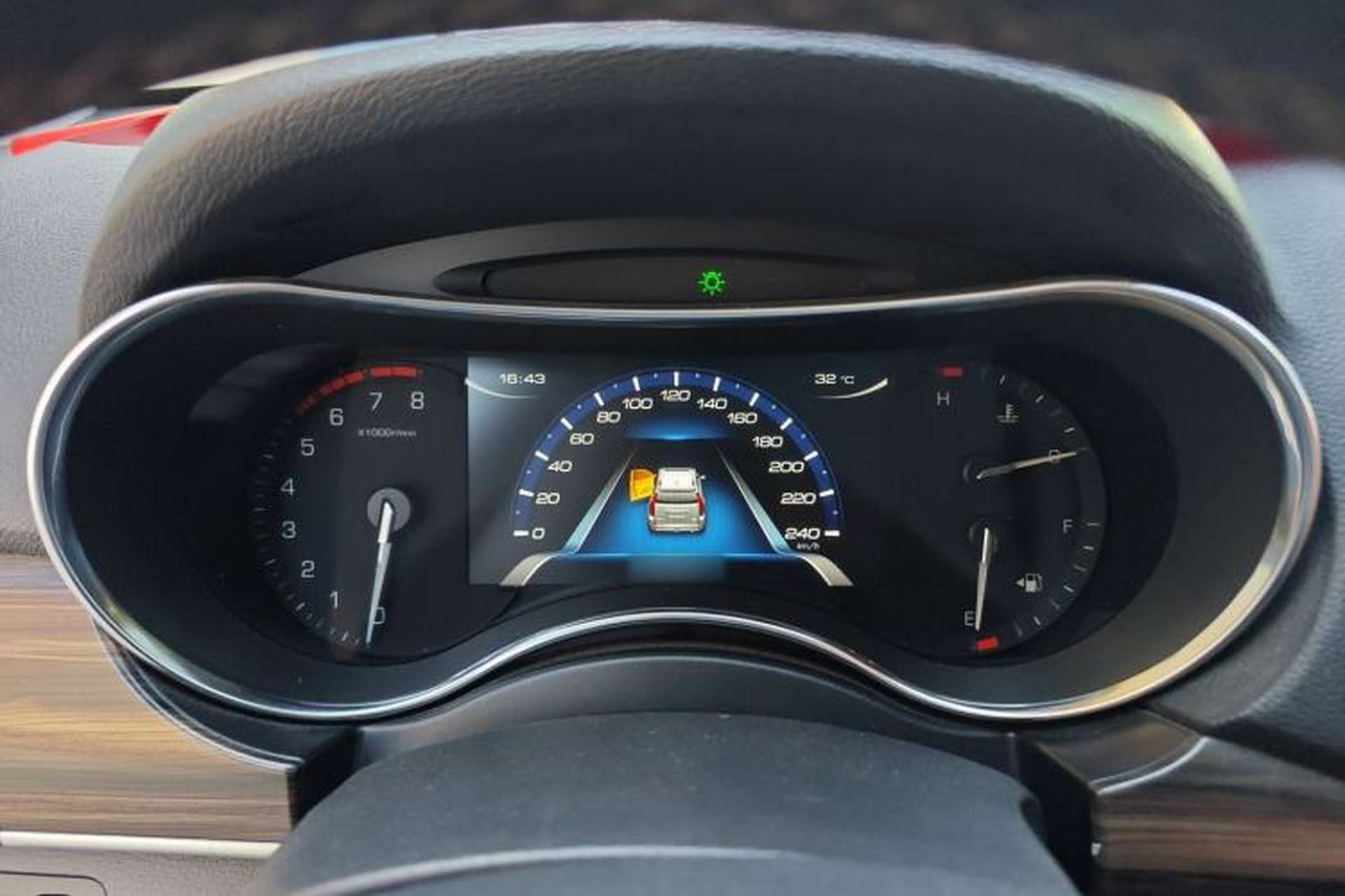 Used Haval H9 2017 2.0T Gasoline 4x4 Premium 5-Seater Instrument Cluster