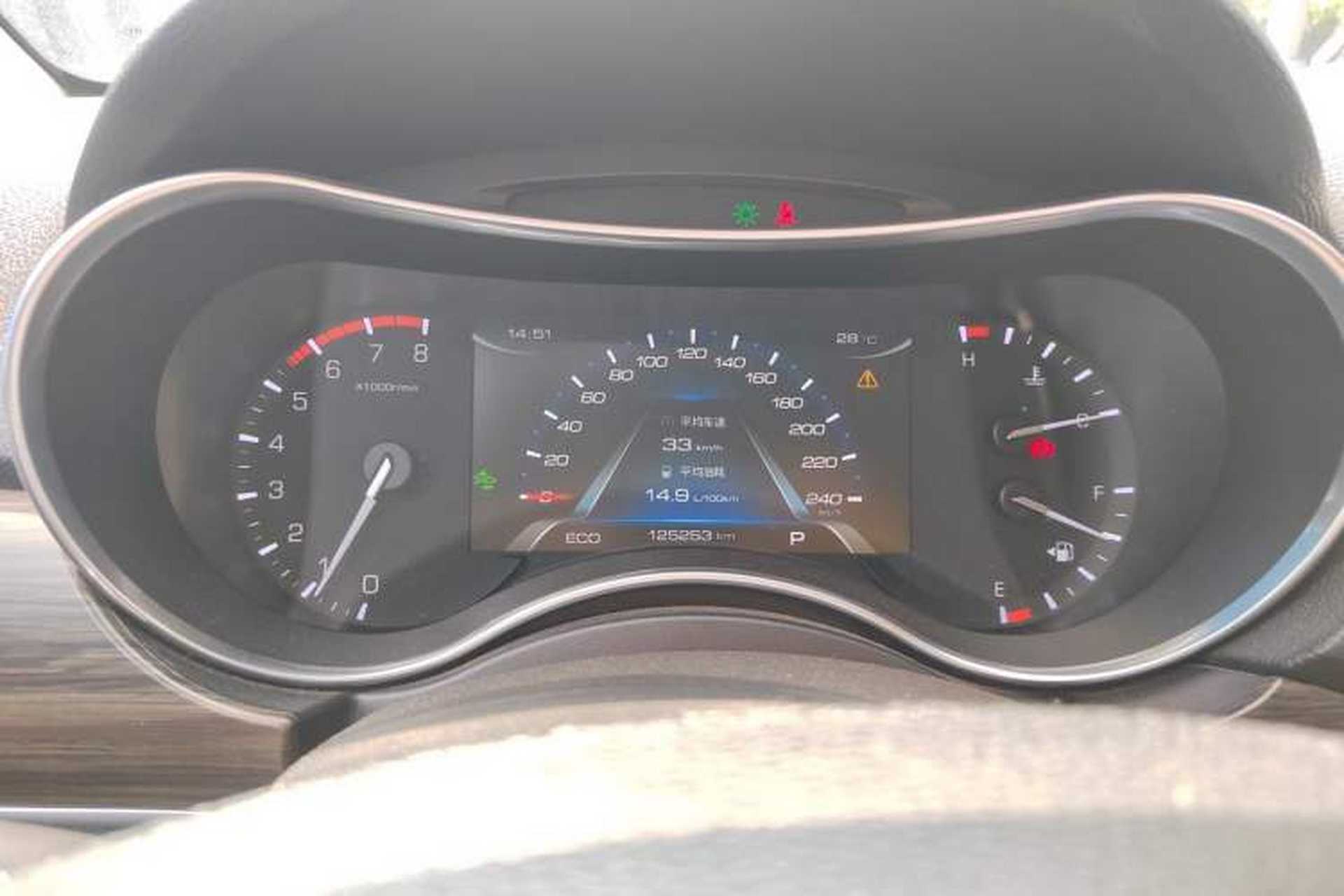 Used Haval H9 2017 2.0T Gasoline 4x4 Prestige Model 7 Seats Instrument Cluster