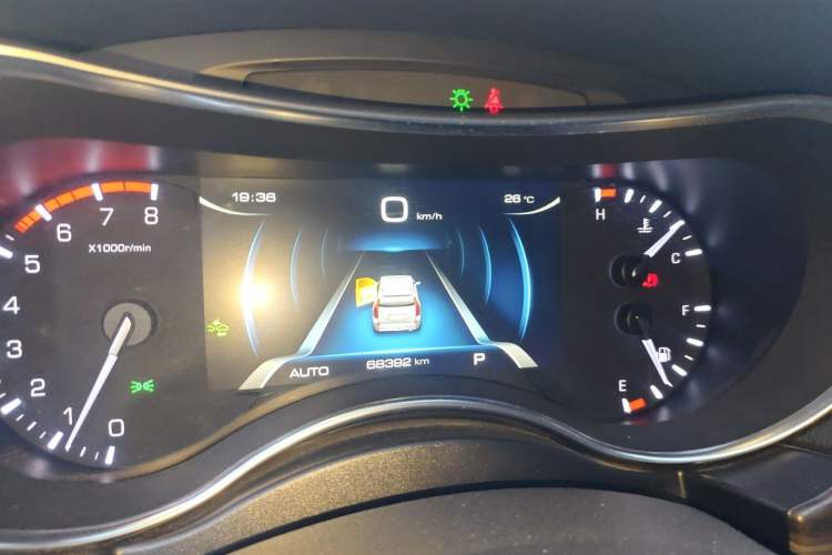 Used Haval H9 2017 2.0T Gasoline 4x4 Luxury 7-Seater Instrument Cluster