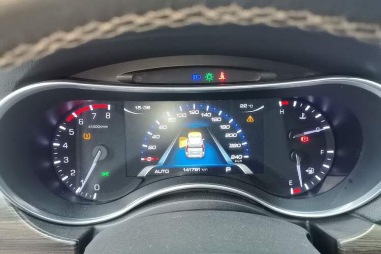 Used Haval H9 2017 2.0T Gasoline 4x4 Luxury 7-Seater Instrument Cluster