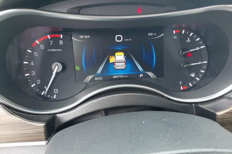 Used Haval H9 2017 2.0T Gasoline 4x4 Luxury 7-Seater Instrument Cluster