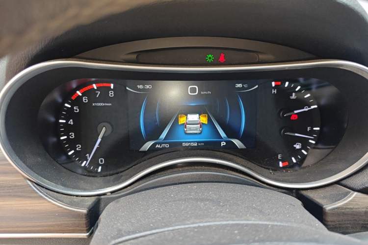 Used Haval H9 2017 2.0T Gasoline 4x4 Luxury 7-Seater Instrument Cluster