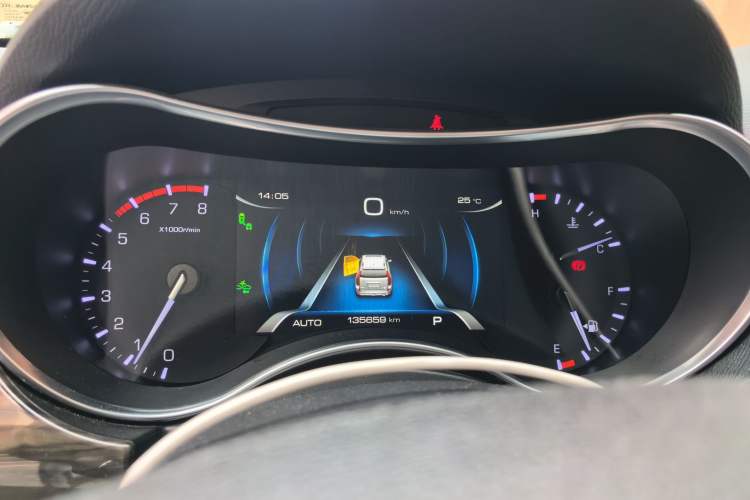 Used Haval H9 2017 2.0T Gasoline 4x4 Luxury 7-Seater Instrument Cluster