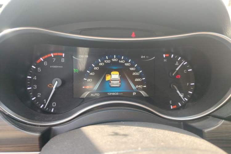 Used Haval H9 2017 2.0T Gasoline 4x4 Luxury 7-Seater Instrument Cluster
