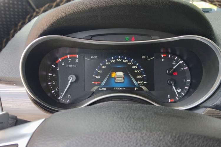 Used Haval H9 2017 2.0T Gasoline 4x4 Comfort Edition 5 Seats Instrument Cluster