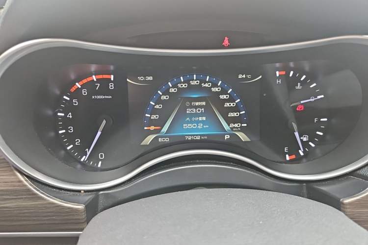 Used Haval H9 2017 2.0T Gasoline 4x4 Luxury 7-Seater Instrument Cluster