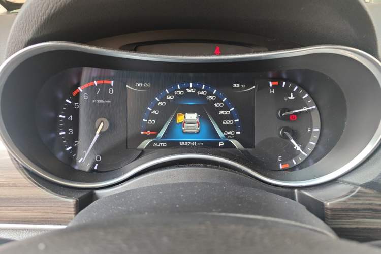 Used Haval H9 2017 2.0T Gasoline 4x4 Luxury 7-Seater Instrument Cluster