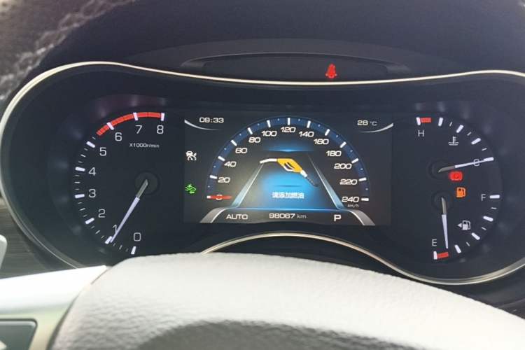 Used Haval H9 2017 2.0T Gasoline 4x4 Premium 5-Seater Instrument Cluster