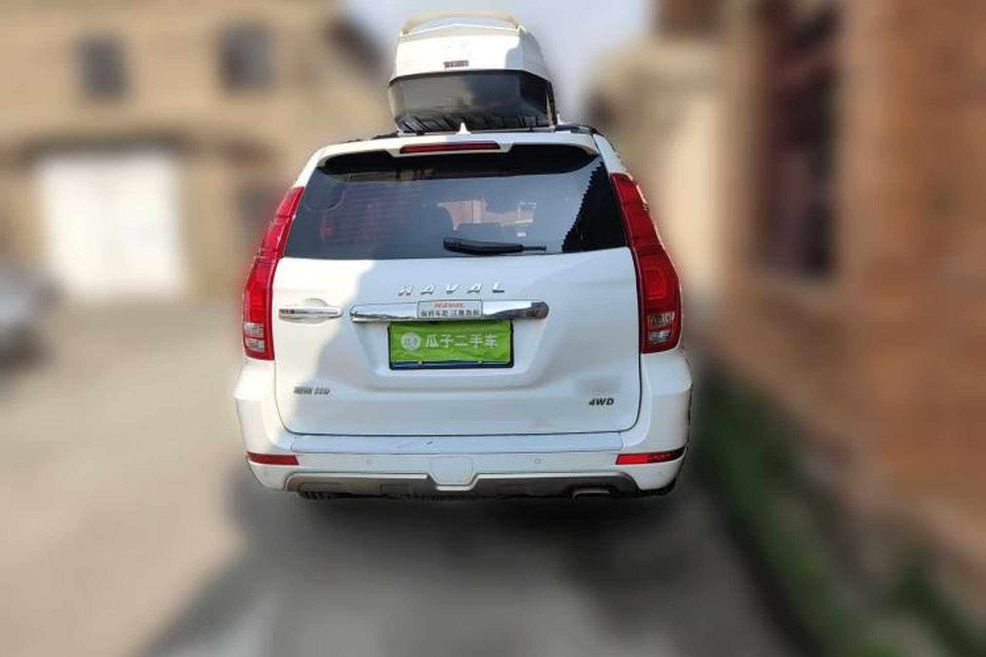 Used Haval H9 2017 2.0T Gasoline 4x4 Luxury 7-Seater Rear
