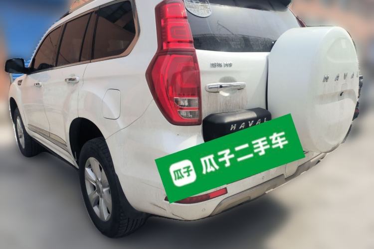 Used Haval H9 2017 2.0T Gasoline 4x4 Luxury 7-Seater Rear Left 45 Deg