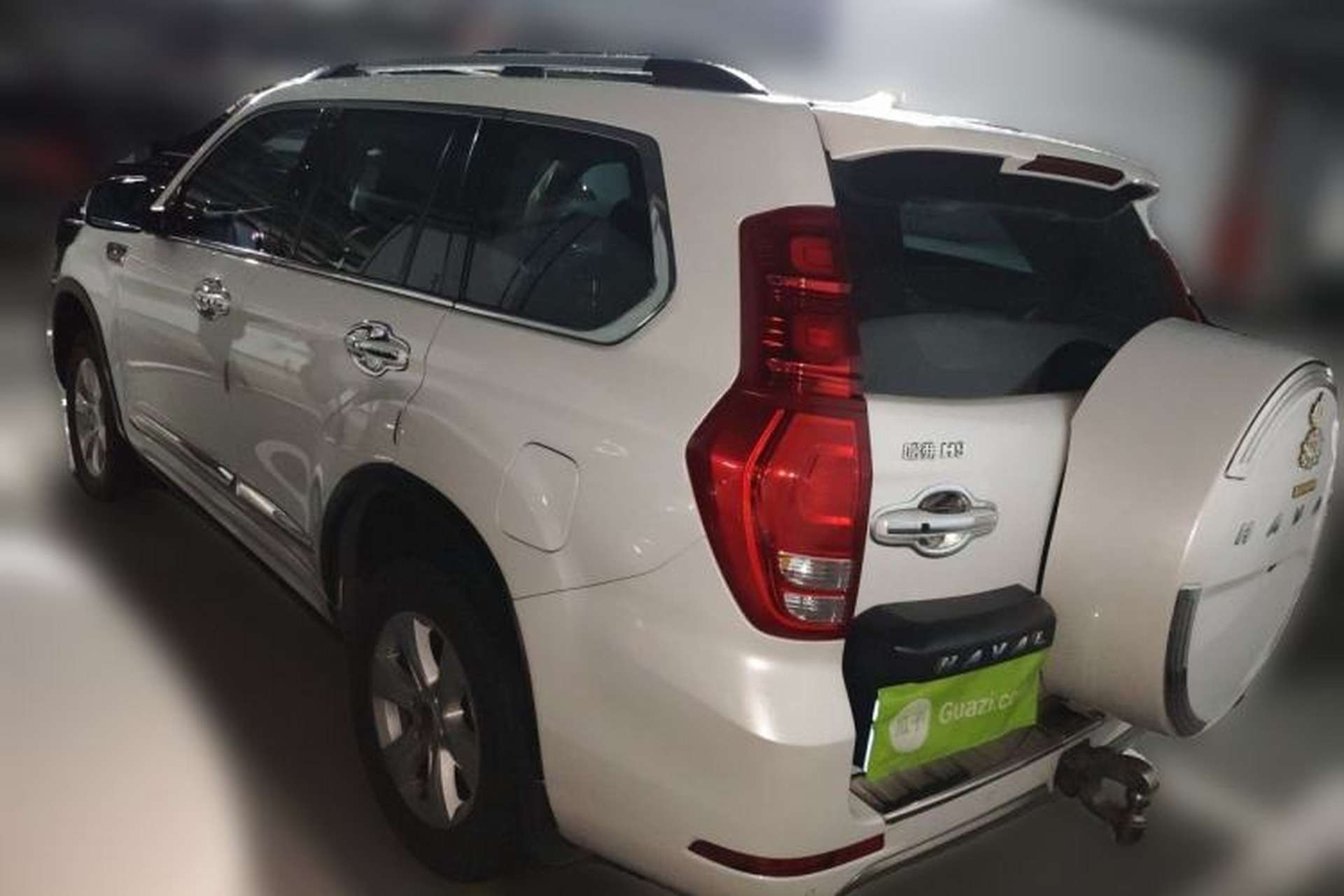Used Haval H9 2017 2.0T Gasoline 4x4 Prestige Model 7 Seats Rear Left 45 Deg