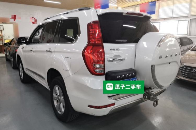 Used Haval H9 2017 2.0T Gasoline 4x4 Luxury 7-Seater Rear Left 45 Deg