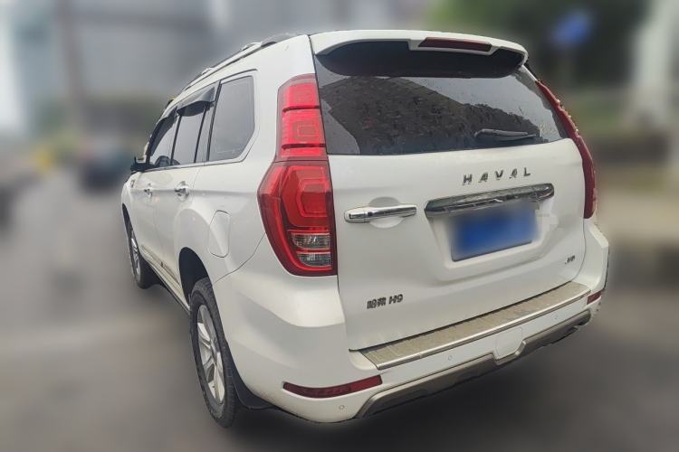 Used Haval H9 2017 2.0T Gasoline 4x4 Luxury 7-Seater Rear Left 45 Deg