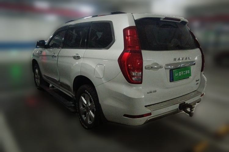 Used Haval H9 2017 2.0T Gasoline 4x4 Prestige Model 7 Seats Rear Left 45 Deg
