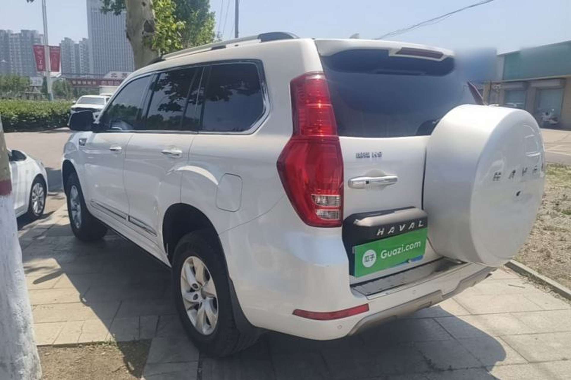 Used Haval H9 2017 2.0T Gasoline 4x4 Premium 5-Seater Rear Left 45 Deg