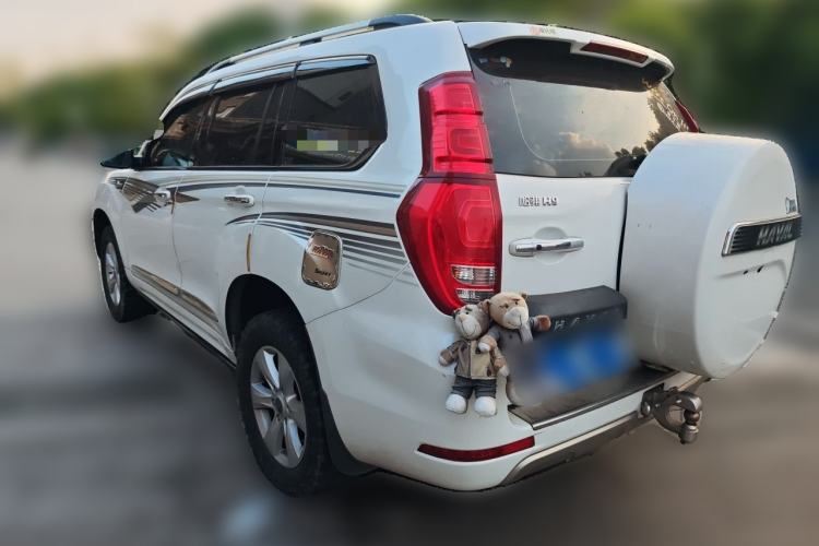Used Haval H9 2017 2.0T Gasoline 4x4 Luxury 7-Seater Rear Left 45 Deg