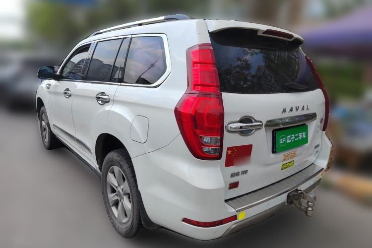 Used Haval H9 2017 2.0T Gasoline 4x4 Prestige Model 7 Seats Rear Left 45 Deg