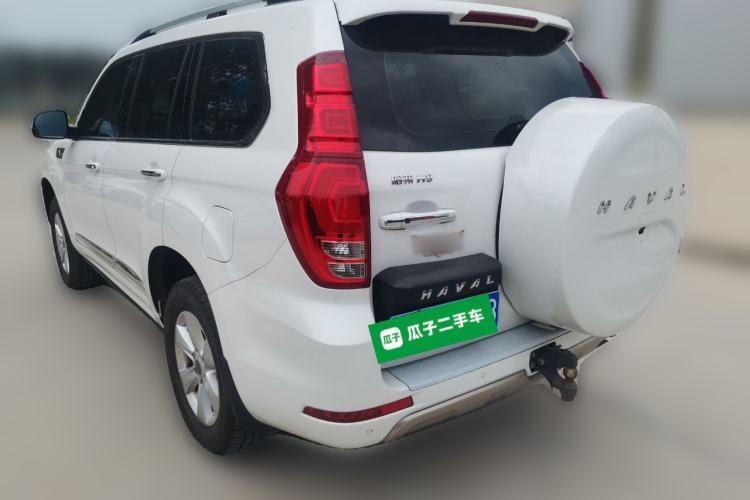 Used Haval H9 2017 2.0T Gasoline 4x4 Luxury 7-Seater Rear Left 45 Deg