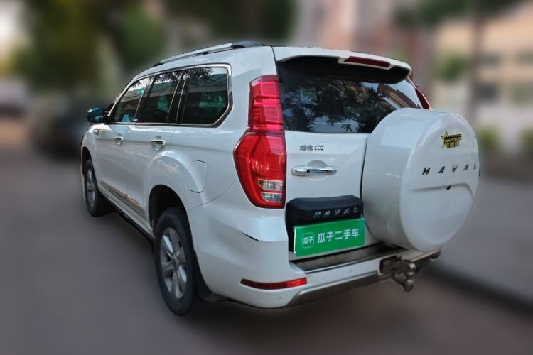 Used Haval H9 2017 2.0T Gasoline 4x4 Luxury 7-Seater Rear Left 45 Deg