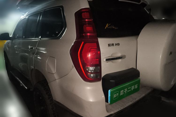 Used Haval H9 2017 2.0T Gasoline 4x4 Comfort Edition 5 Seats Rear Left 45 Deg