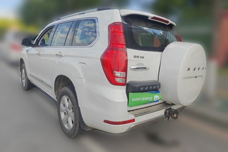 Used Haval H9 2017 2.0T Gasoline 4x4 Luxury 7-Seater Rear Left 45 Deg