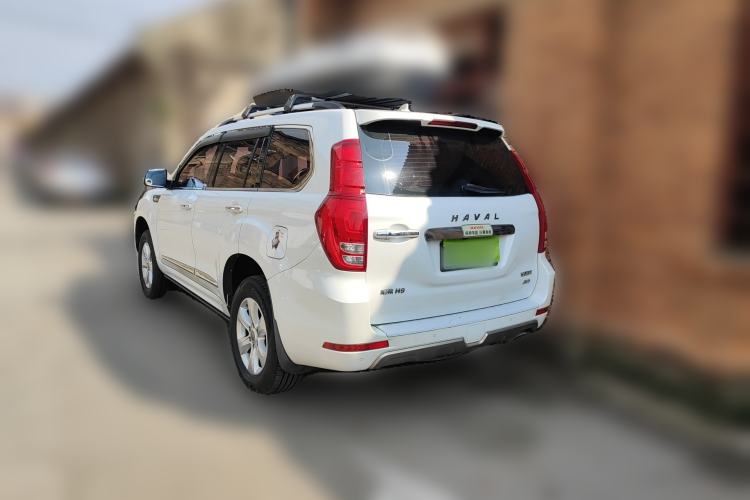 Used Haval H9 2017 2.0T Gasoline 4x4 Luxury 7-Seater Rear Left 45 Deg