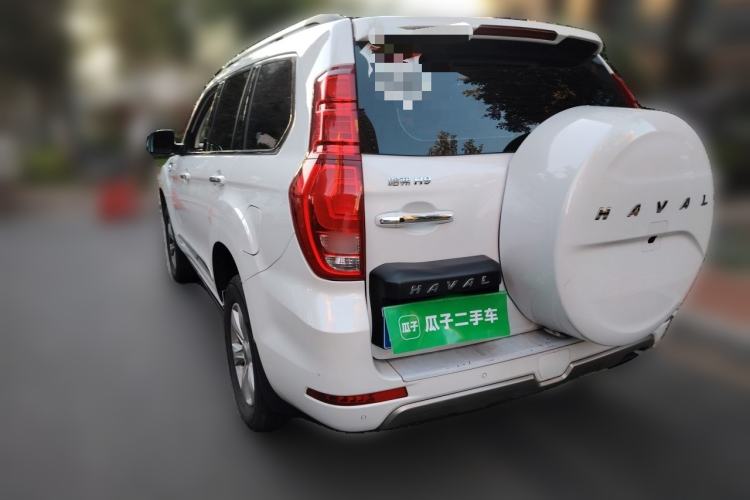 Used Haval H9 2017 2.0T Gasoline 4x4 Luxury 7-Seater Rear Left 45 Deg