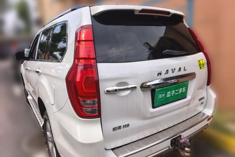 Used Haval H9 2017 2.0T Gasoline 4x4 Luxury 7-Seater Rear Left 45 Deg