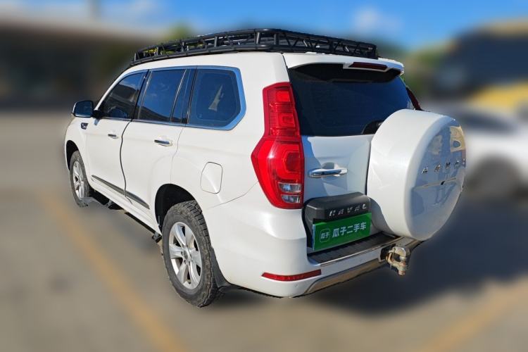 Used Haval H9 2017 2.0T Gasoline 4x4 Prestige Model 7 Seats Rear Left 45 Deg