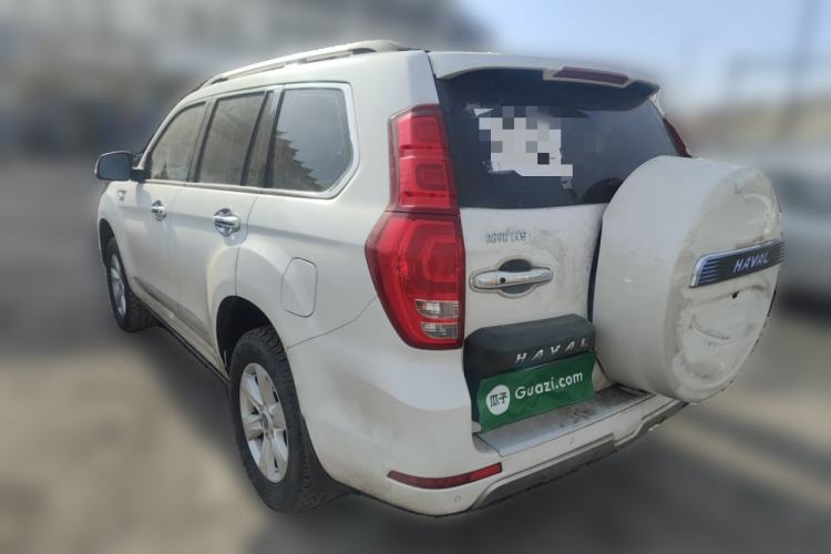 Used Haval H9 2017 2.0T Gasoline 4x4 Prestige Model 7 Seats Rear Left 45 Deg