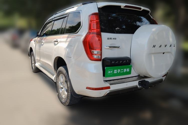 Used Haval H9 2017 2.0T Gasoline 4x4 Comfort Edition 5 Seats Rear Left 45 Deg