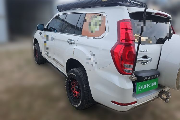 Used Haval H9 2017 2.0T Gasoline 4x4 Luxury 7-Seater Rear Left 45 Deg