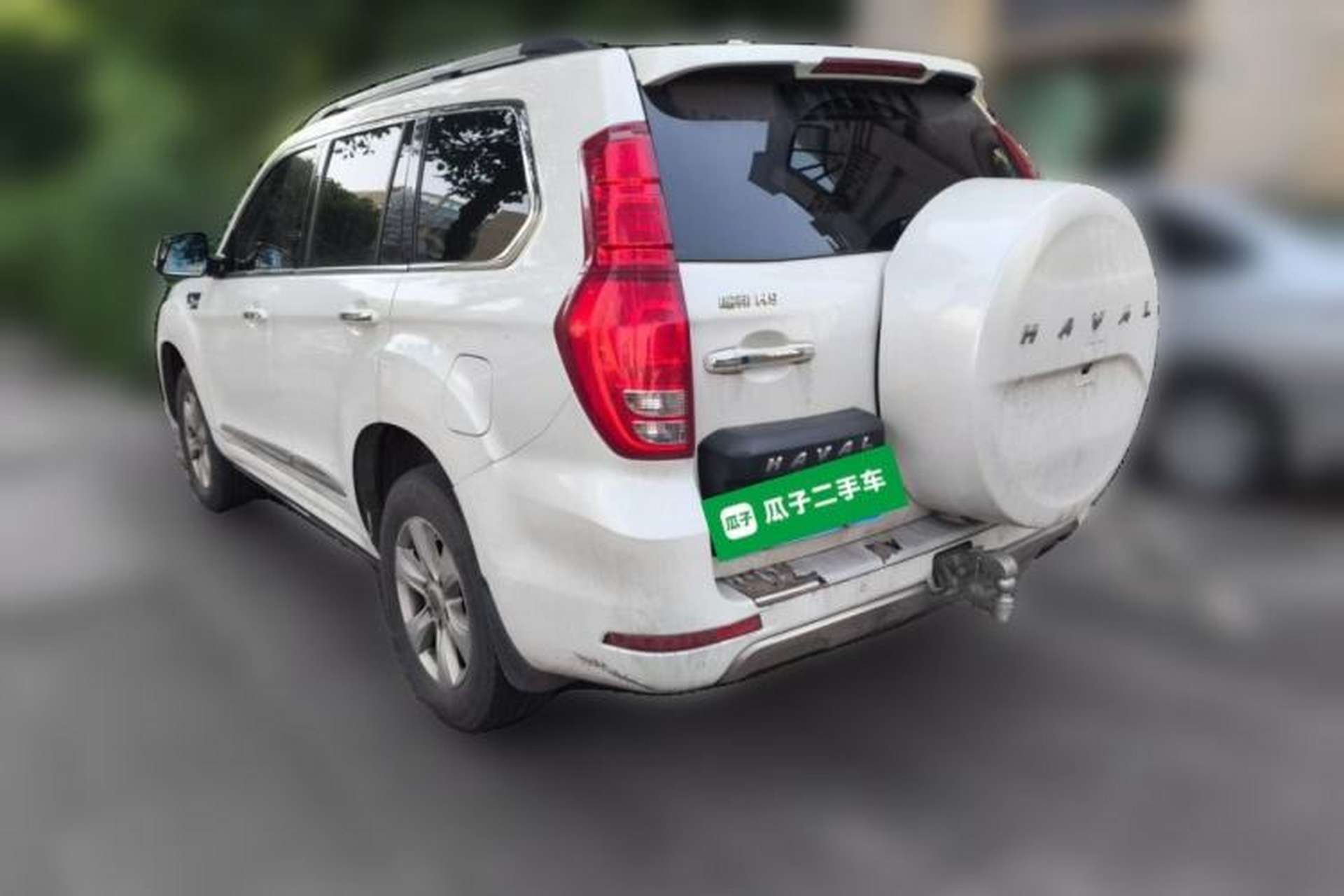 Used Haval H9 2017 2.0T Gasoline 4x4 Premium 5-Seater Rear Left 45 Deg