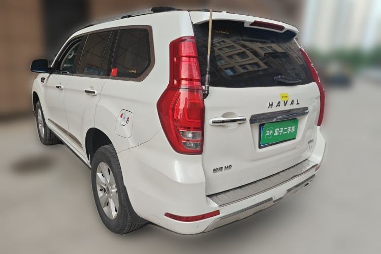 Used Haval H9 2017 2.0T Gasoline 4x4 Luxury 7-Seater Rear Left 45 Deg