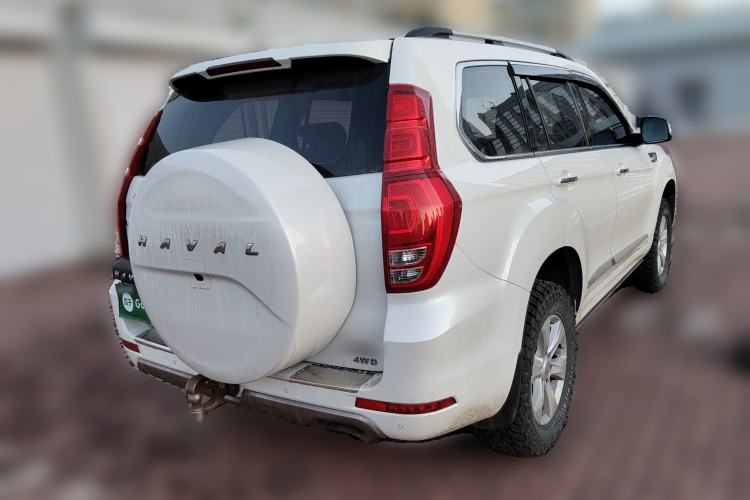 Used Haval H9 2017 2.0T Gasoline 4x4 Luxury 7-Seater Rear Right 45 Deg