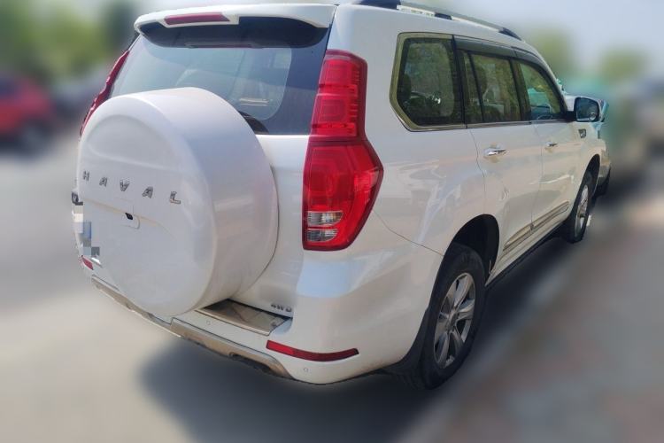 Used Haval H9 2017 2.0T Gasoline 4x4 Luxury 7-Seater Rear Right 45 Deg