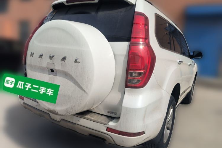 Used Haval H9 2017 2.0T Gasoline 4x4 Luxury 7-Seater Rear Right 45 Deg