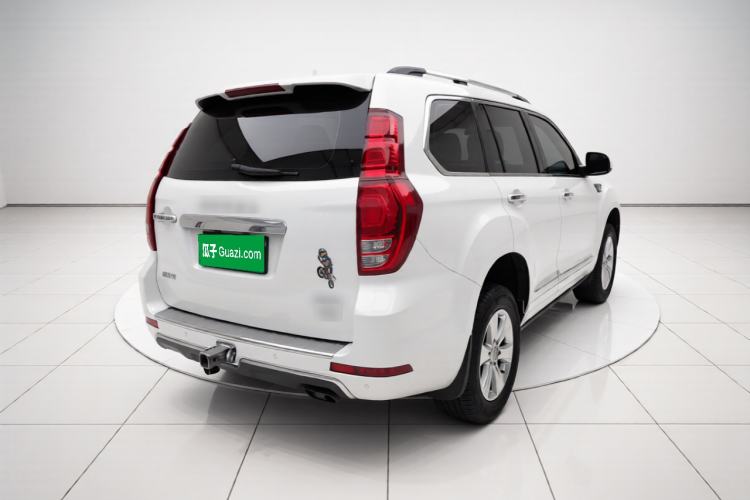 Used Haval H9 2017 2.0T Gasoline 4x4 Luxury 7-Seater Rear Right 45 Deg