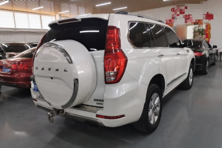 Used Haval H9 2017 2.0T Gasoline 4x4 Luxury 7-Seater Rear Right 45 Deg