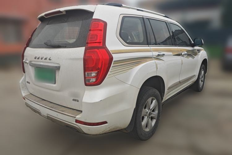 Used Haval H9 2017 2.0T Gasoline 4x4 Luxury 7-Seater Rear Right 45 Deg
