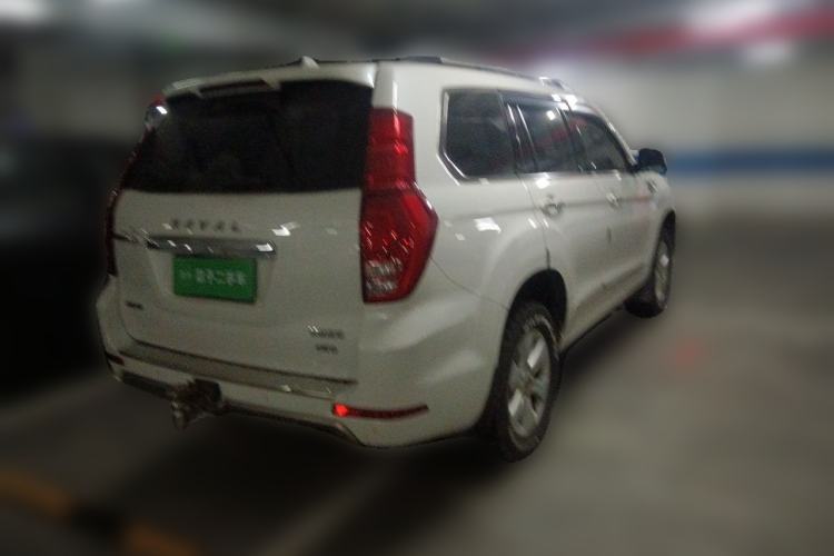 Used Haval H9 2017 2.0T Gasoline 4x4 Prestige Model 7 Seats Rear Right 45 Deg