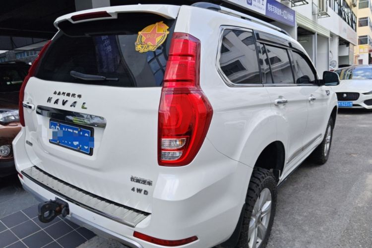 Used Haval H9 2017 2.0T Gasoline 4x4 Luxury 7-Seater Rear Right 45 Deg