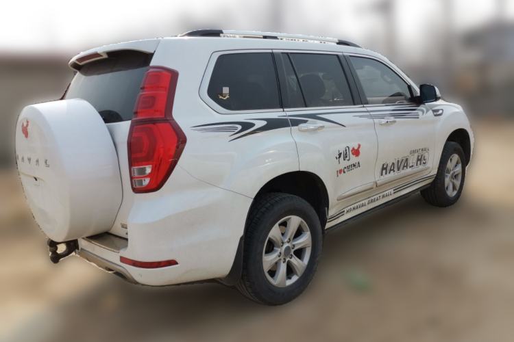 Used Haval H9 2017 2.0T Gasoline 4x4 Premium 5-Seater Rear Right 45 Deg