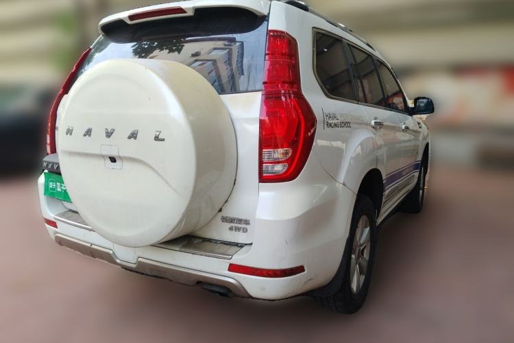 Used Haval H9 2017 2.0T Gasoline 4x4 Prestige Model 7 Seats Rear Right 45 Deg